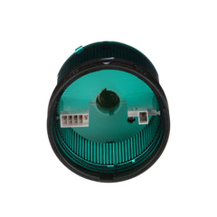 Schneider Electric XVBC33 Square D 70 mm 250 VAC 30 mA 10 W Green Polycarbonate Steady LED Beacon Lens Unit