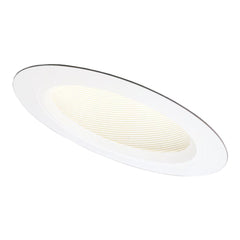 Halo 498W Circle Slope Ceiling Lighting Trim, LED Lamp, 6 in ID x 7-7/8 in OD, H645, HL6 LED and H47 Housing