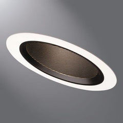 Halo 498W Circle Slope Ceiling Lighting Trim, LED Lamp, 6 in ID x 7-7/8 in OD, H645, HL6 LED and H47 Housing