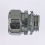 Steel City HC-408 Connector Compression 3in MI Zinc Plated