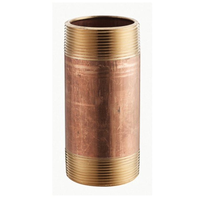 Merit Brass 2064-400 Pipe Nipple 4 in x 4 in L MNPT SCH 40/STD