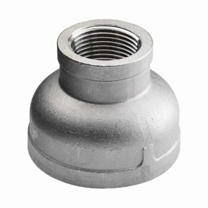 Merit Brass K612-4032 Reducing Coupling 150 lb (2-1/2 x 2 in) K612-4032