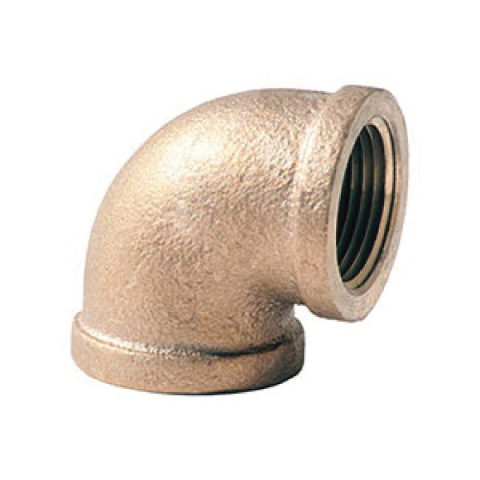 Merit Brass X150-04 90 Deg Pipe Elbow 1/4 in Nominal