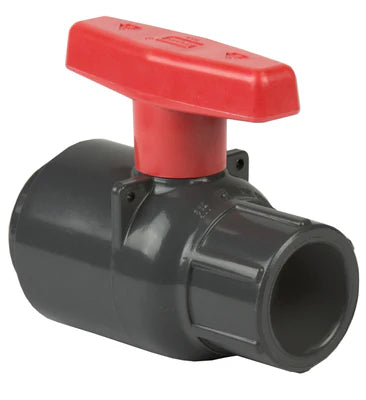 Spears 2121-010 1 PVC Compact Ball Valve Thd EPDM