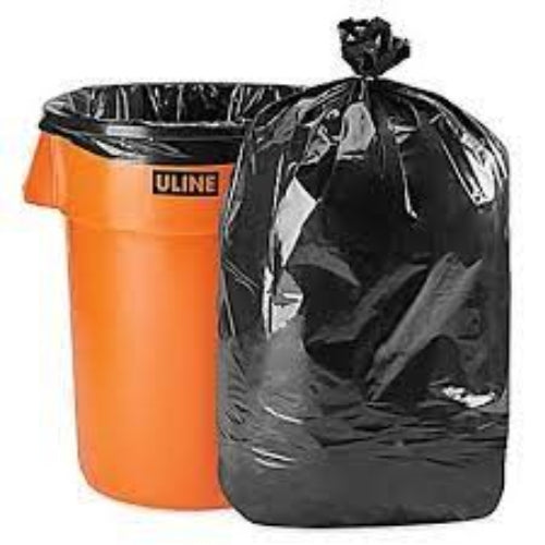 ULINE S-12949BL Contractor Garbage Bag 44-55 Gal