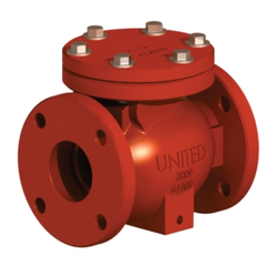 United Water Products 8700-140 Swing Check Valve 300 psi 4 In