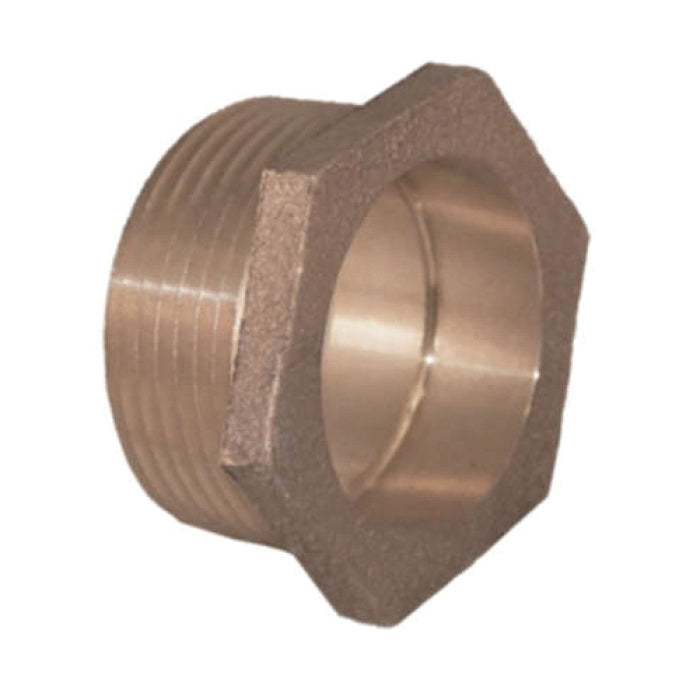 EPC 10047314 DWV Male Trap Adapter 1-1/2 in Cast Brass