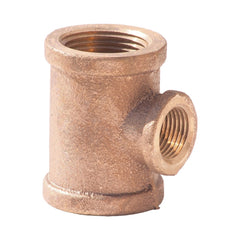 Merit Brass 106-200820 Reducer Tee 1-1/4 x 1/2 x 1-1/4 in 125 lb