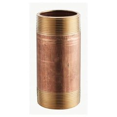 Merit Brass 2008-1200 Pipe Nipple 1/2 in x 12 in L MNPT