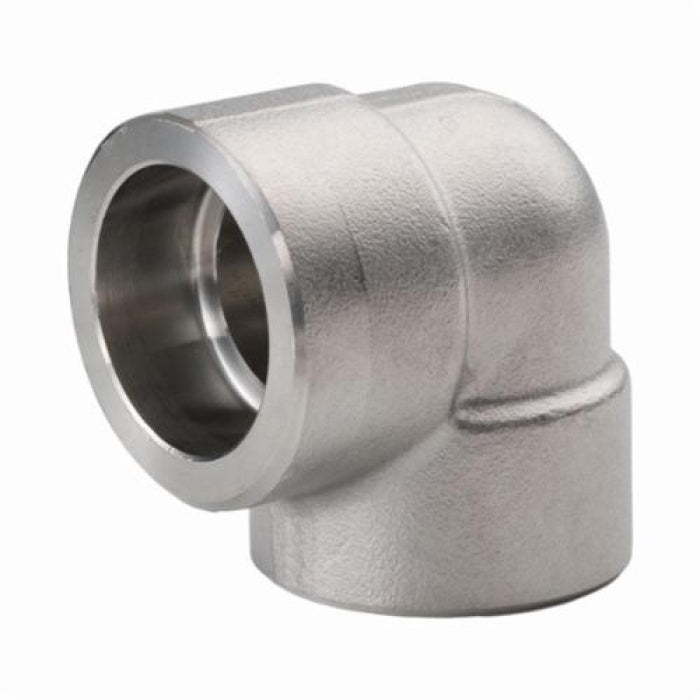 Merit Brass SW3601D-06 Pipe Elbow 90 Degree Socket Welded 3/8 in 3000 lb