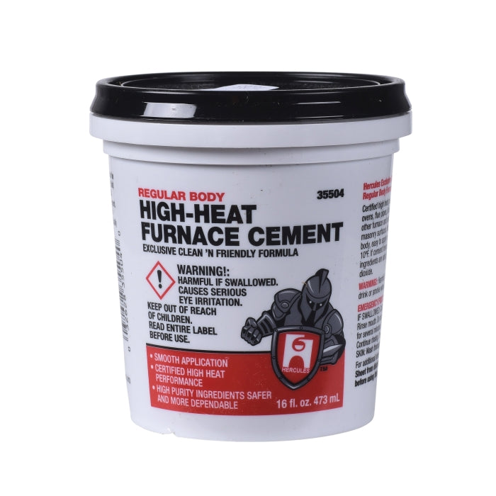 Oatey 35504 High Heat Furnace Cement 1 pt Bucket