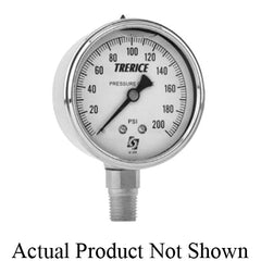 Trerice D83LFSS2502LA30/15 D80 Vacuum Utility Gauge