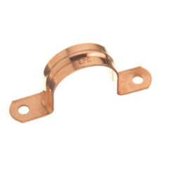 EPC 10032416 Double Hole Solder Tube Strap 1/2 in Tube Copper