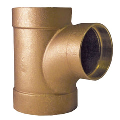 EPC 10048816 DWV Reducing Sanitary Tee 4 x 4 x 2 Leaded Brass