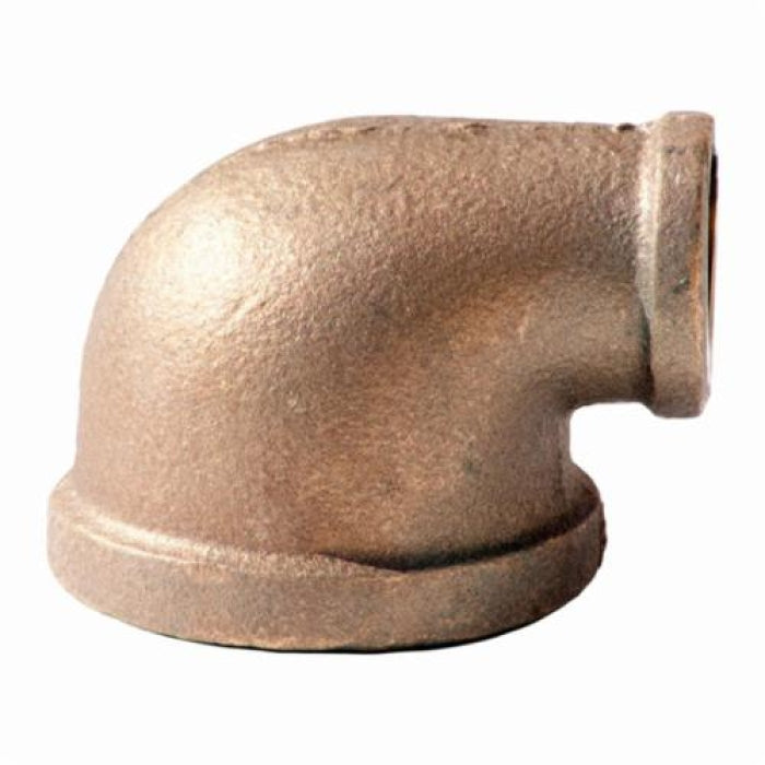 Merit Brass X101-2420 90 Deg Pipe Reducer Elbow 1-1/2 x 1-1/4 in FNPT