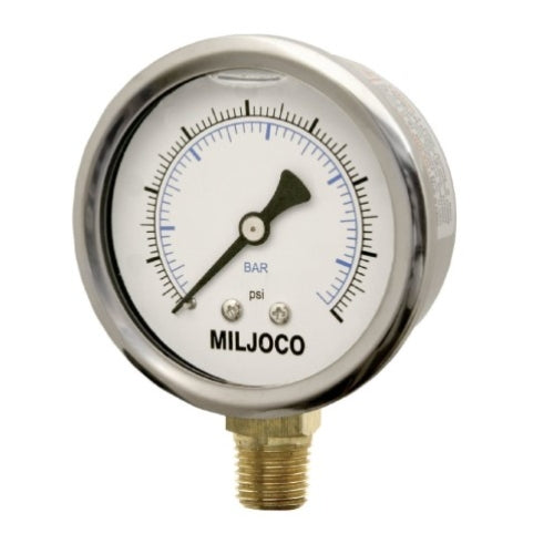 Miljoco PLF2598L07 Liquid Gauge 0-200 (2.5 EA)