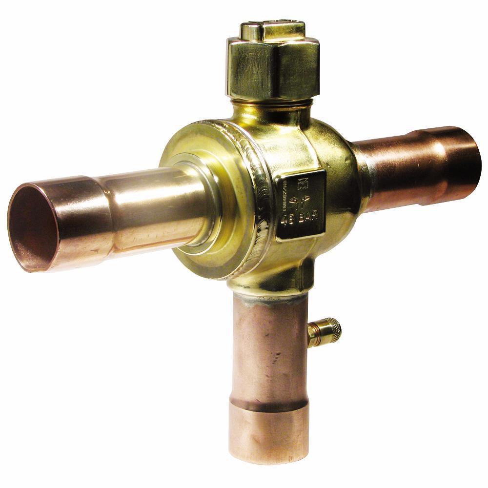 Mueller AQ17860C Cyclemaster 3/8 in. Brass Full Port Sweat Ball Valve