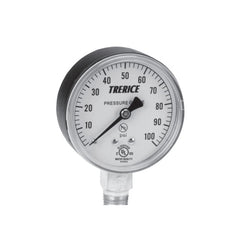 Trerice 800B2001LA100 800B Dry Utility Pressure Gauge 0 to 100 psi 1/8 in MNPT