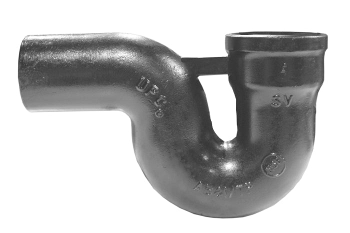 Tyler Pipe 004486 Service P-Trap 2 in Hub x Spigot