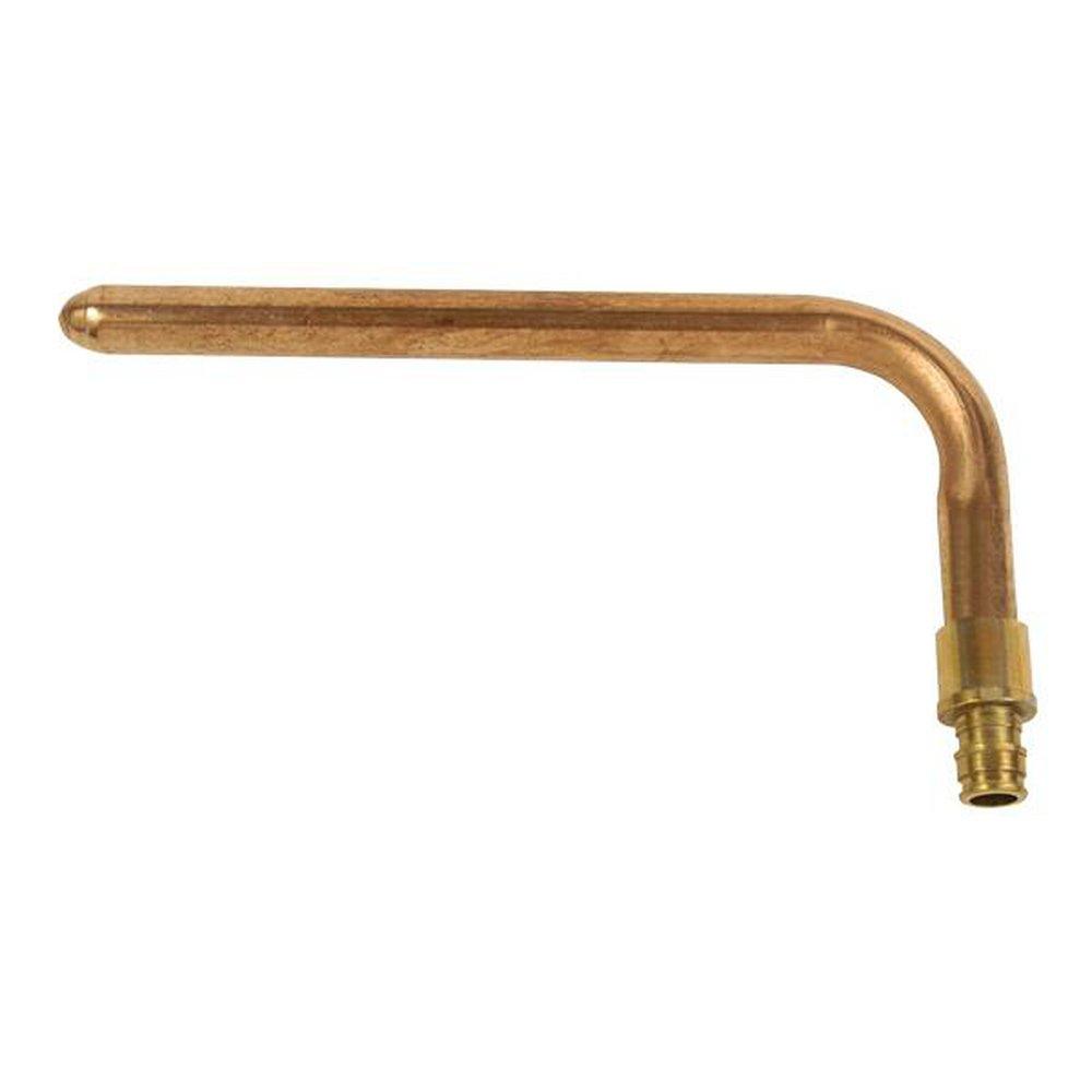 Uponor LF2865050 ProPEX 1/2 in. Brass PEX Expansion x Copper Stub Out Elbow (3-1/2 x 8 in.)