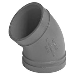 Victaulic F030011G00 Ductile Iron 45 Degree Elbow 3 in Grooved