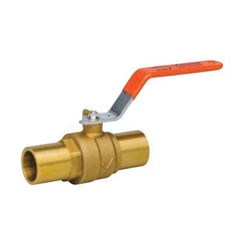 Victaulic V004P89C00 QuickVic SD Installation-Ready P89 1/2 in Brass Full Port Plain End Ball Valve