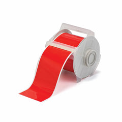 Brady 113119 GlobalMark Vinyl Tape Thermal Transfer 4 in x 100 ft Red