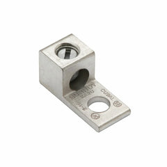 BURNDY KA2U Aluminum Universal Terminal, 1 Hole, 14-2 AWG (Str), 1/4 Stud, 1 Screw, Al/Cu Rated