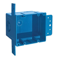 CARLON A238 Two Gang Outlet Box Volume 38 Cubic Inches Length 3.844 Inches Width 3.53 Inches Depth 3.45 Inches