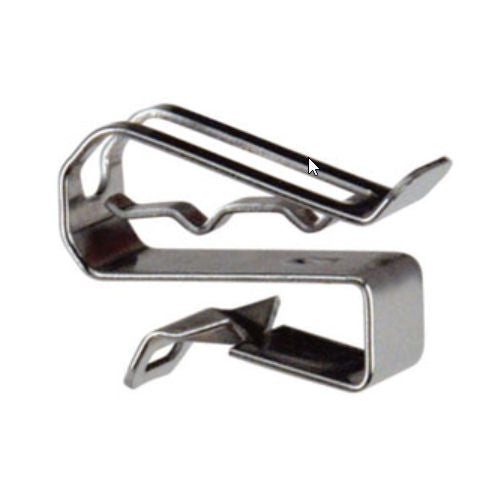 Heyco S6445 SunRunner® Cable Clip, 304 Stainless Steel, for .06-.09 Panel Thickness, .20-.33 Wire Range (Bulk)