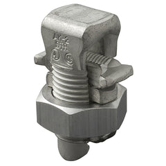 ILSCO AK-2/0 Aluminum Split Bolt, Main Range 2/0-2, Tap Range 2/0-8, Tin Plated, UL, CSA