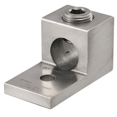 ILSCO TA-500 Aluminum Mechanical Lug Conductor Range 500-4 1 Port 1 Hole 3/8in Bolt Size