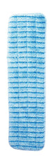 Impact Products LWBS18 Microfiber Flat Wet Mop in Blue 12 Pack