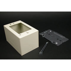 Legrand 2444-FW Wiremold 2400-Series Extra Deep Device Box Fitting Fog White