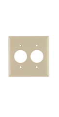 Legrand SP72I Pass & Seymour Wall Plate 2 Gang Standard Ivory