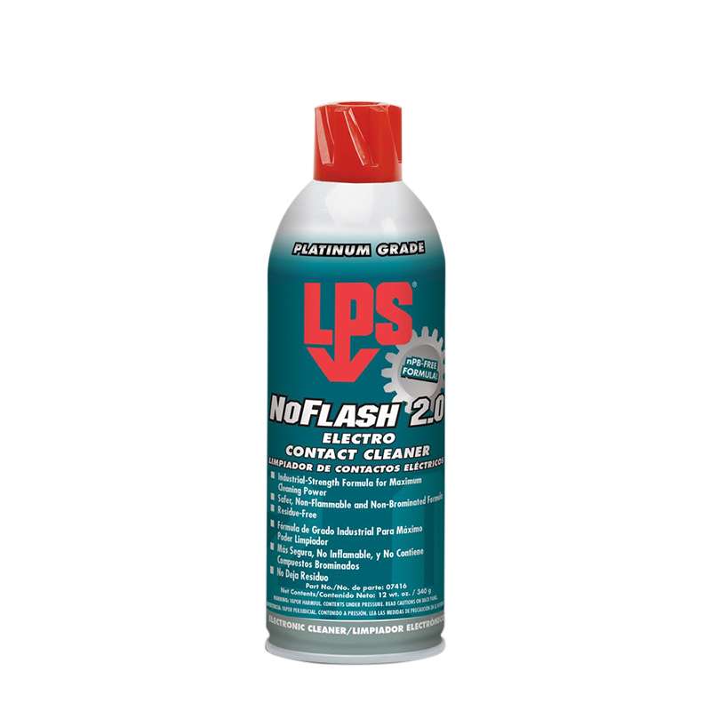 LPS 07416 NoFlash 2.0 Electro Contact Cleaner 12oz Aerosol