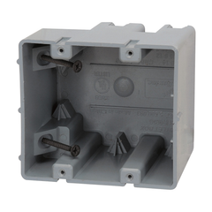 Madison Electric MSB2G 2-Gang 38 In. PVC Device Box