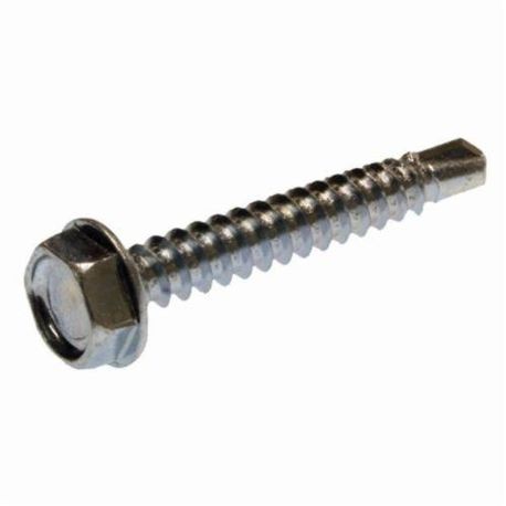 Metallics JTEKD19 Self-Drilling and Tapping Screw, NO 10-16 Screw, 1-1/2 in OAL, Steel