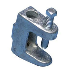 nVent CADDY BC260025EG Universal Beam Clamp with Tapped Hole, 1/4 Rod, 13/16 Max Flange, 1/4 Hole