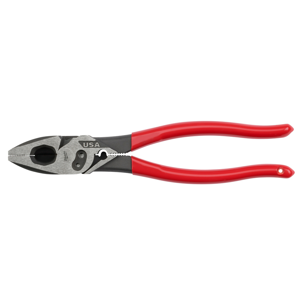 Milwaukee Tool MT500C 9 Lineman's Dipped Grip Pliers w/ Crimper & Bolt Cutter (USA)