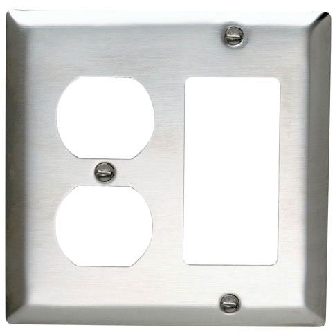 Pass & Seymour SS826 Wall Plate Duplex Decorator Standard