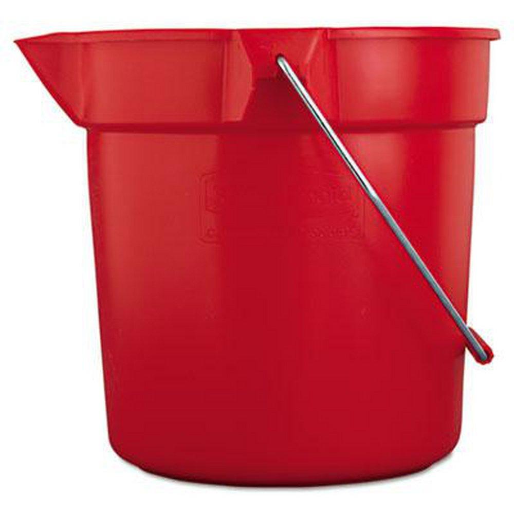 Rubbermaid FG296300RED Brute Bucket 10 qt Red