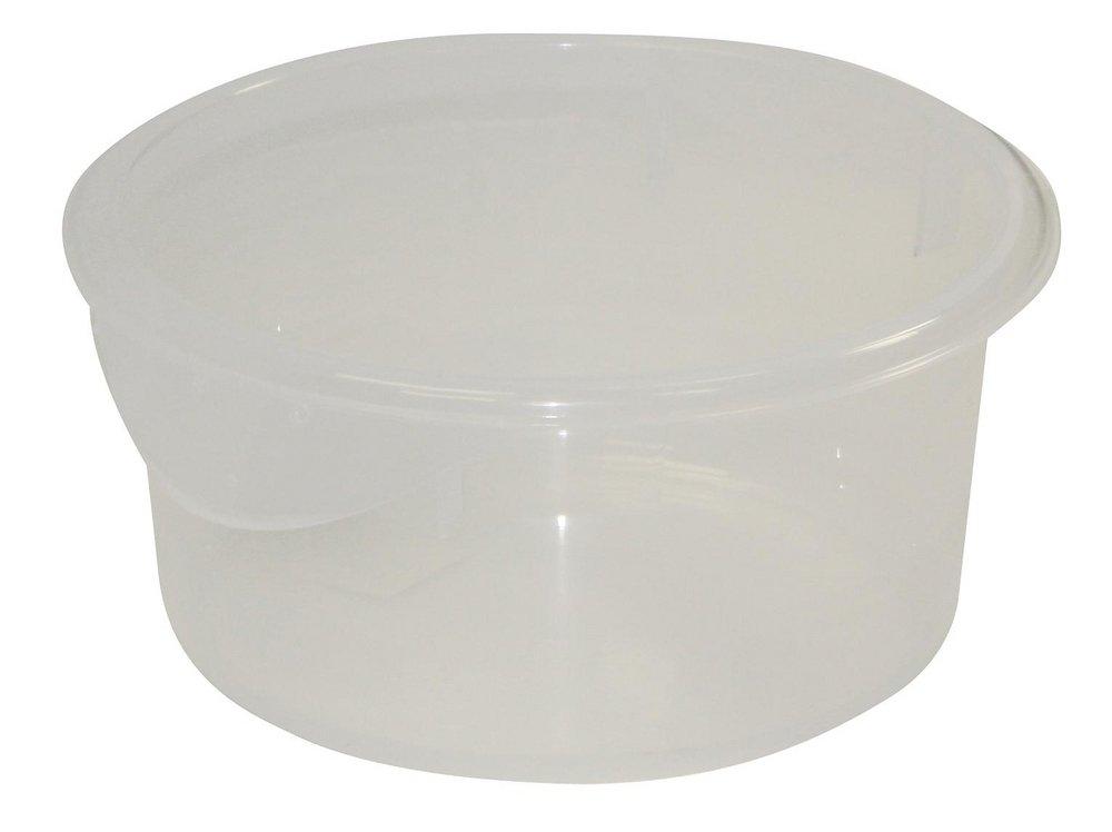 Rubbermaid FG572024CLR 8-1/2 in. 2 qt Round Storage Container