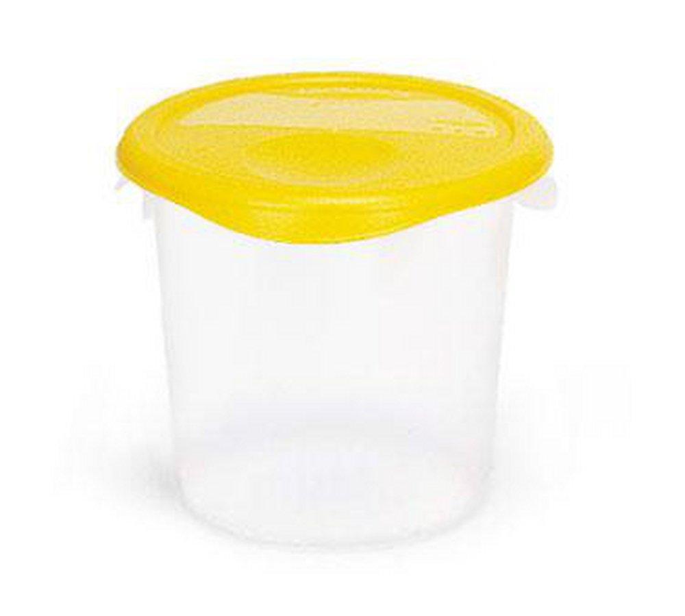 Rubbermaid FG572124CLR 8-1/2 in. 4 qt Round Storage Container