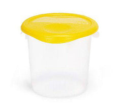 Rubbermaid FG572124CLR 8-1/2 in. 4 qt Round Storage Container