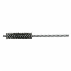 Weiler 21252 Power Tube Brush 1/2 in Dia x 2 in L 5 in Overall Length 0.0104 in Filament Diameter