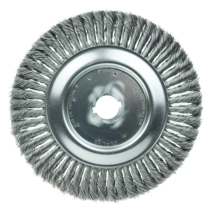 Weiler 08189 Wheel Brush 10 in Diameter 3/4 in Width 1-1/4 in Arbor