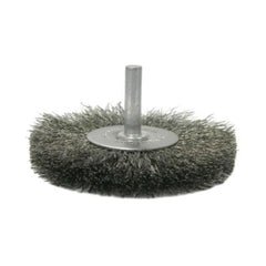 Weiler 17965 Wheel Brush - 3 in Diam - 20000 RPM