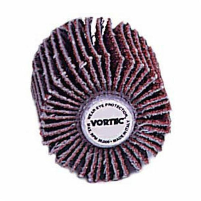 Vortec Pro 30721 Coated Abrasive Flap Wheel 1 in Diameter 1 in Width 1/4 in Shank