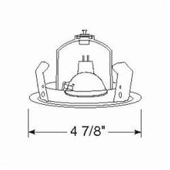 Acuity Brands 449WH 4 MR16 WHT AIM ADJ JUN